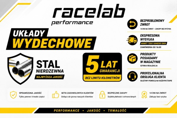 Downpipe Racelab Performance RCL-080