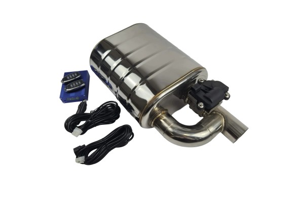 Active silencer with electric throttle OGC 76mm 3 inches