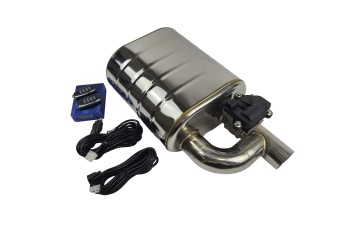 Active silencer with electric throttle OGC 76mm 3 inches