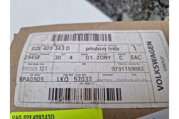 AUDI VW Transmission FLANGE SHAFT Left 02E409343D 02E409355D NEW OE Catalog number of substitutes 02E409343D