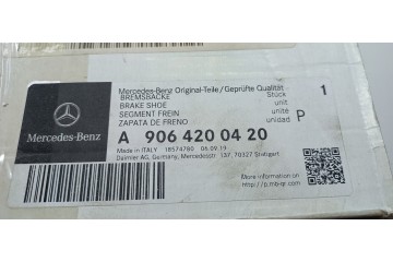 A9064200420 ORIGINAL BRAKE SHOES REAR MERCEDES SPRINTER 907 W464 Quality of parts according to GVO O original with manufacturer 