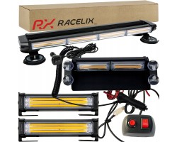 STROBE WARNING LAMP orange ROOF BEAM GLASS DUMMY