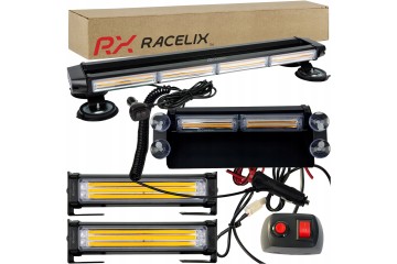 STROBE WARNING LAMP orange ROOF BEAM GLASS DUMMY