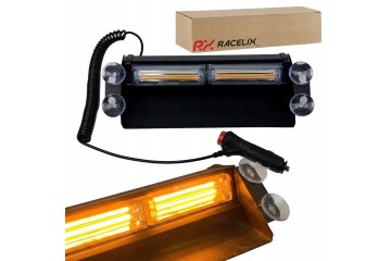 STROBE WARNING LAMP orange ROOF BEAM GLASS DUMMY Part manufacturer RX RACELIX