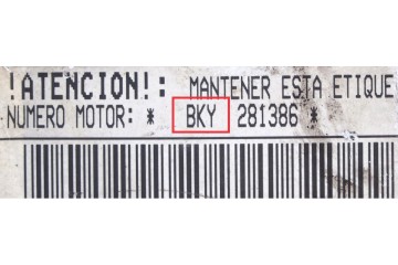 ENGINE COMPLETE AUDI SEAT SKODA VW 1 4 75KM BKY Engine type petrol