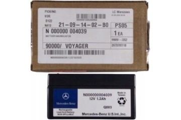 SMALL BATTERY MERCEDES BATTERY 1 2AH MEMORY PODT Batteries included yes