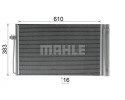CONDENSER AIR CONDITIONING COOLER AC 345 000P MAHLE Car type passenger cars