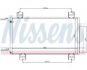 CONDENSER AIR CONDITIONING COOLER 940113 NISSENS Car type passenger cars