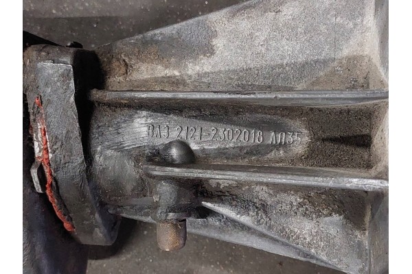 DIFFERENTIAL BRIDGE FRONT AXLE SHAFTS CROSSOVERS LOAD NIVA 2121 LIFT DYFER Version European