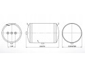 DT Spare Parts 4 66426 Air tank pneumatic system Catalog number of substitutes ADR 75539935 BSG BSG 01 242 020 FEBI BILSTEIN 106