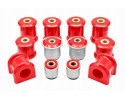 Swing arm bushings for Jeep Wrangler JK polybusze swing arm bushing set front