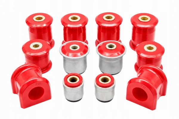 Swing arm bushings for Jeep Wrangler JK polybusze swing arm bushing set front