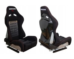 Sports chair LOW MAX K608 Velour Bride Black Grey