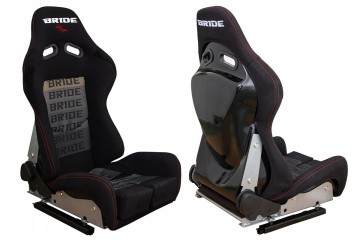 Sports chair LOW MAX K608 Velour Bride Black Grey