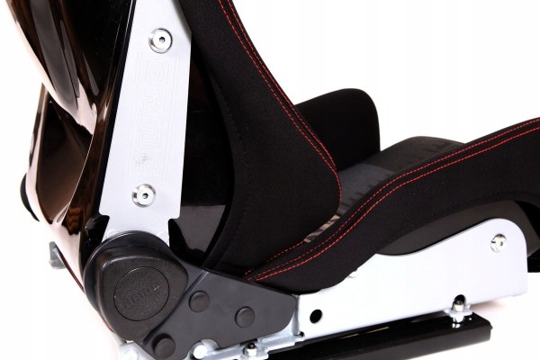 Sports chair LOW MAX K608 Velour Bride Black Grey Version European