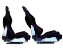 Asiento Deportivo LOW MAX K608 - Bride Velour Negro/Gris