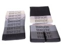 Asiento Deportivo LOW MAX K608 - Bride Velour Negro/Gris