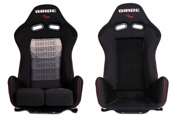Asiento Deportivo LOW MAX K608 - Bride Velour Negro/Gris