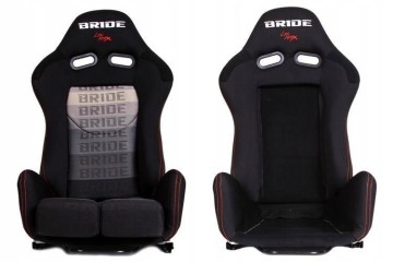 Asiento Deportivo LOW MAX K608 - Bride Velour Negro/Gris