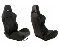 Sports chair DRAGO Leather Black