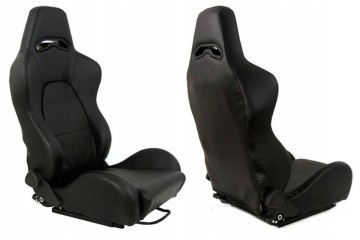 Sports chair DRAGO Leather Black