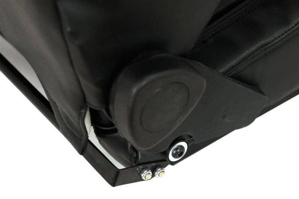 Sports chair DRAGO Leather Black Part manufacturer Monza