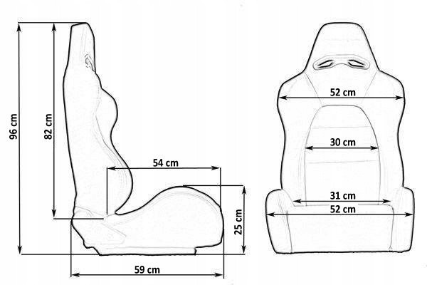 Sports chair DRAGO Leather Black EAN GTIN 5903713027690