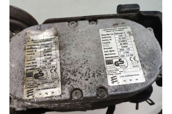 2006 SsangYong Rexton Parking heater Webasto 252337 Car type 4x4 SUV