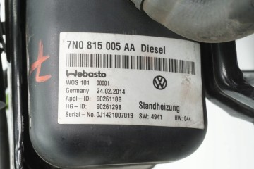 PARKING HEATER WEBASTO VW SHARAN SEAT ALHAMBRA 7N0815005AA 9026129B Catalog number of substitutes 5N0819194