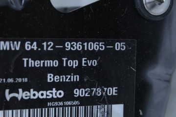 WEBASTO PETROL THERMO TOP EVO for BMW G30 G31 G11 G14 G16 G01 G02 G05 G07 Part manufacturer BMW OE