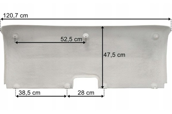 CARRIER XARIOS 400 500 600 REFRIGERATION UNIT BOTTOM HOUSING 586047300 Part manufacturer Lamiro