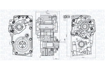 MAGNETI MARELLI DOG OIL PUMP Part manufacturer Magneti Marelli