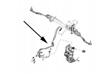 POWER STEERING CABLE RENAULT MASTER III OPEL MOVANO B 2 3 DCI 2010 Catalog number of the part 497129405R