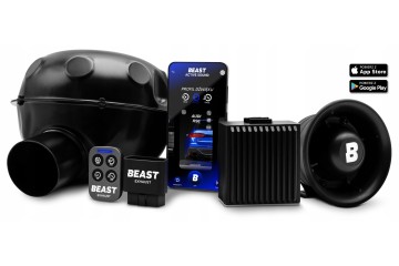 Active Exhaust Beast Sound Booster Tweeter Packaging status original