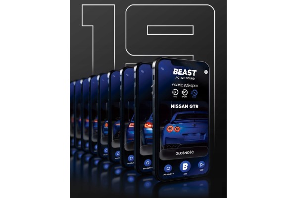 Active Exhaust Beast Sound Booster Tweeter Installation side rear