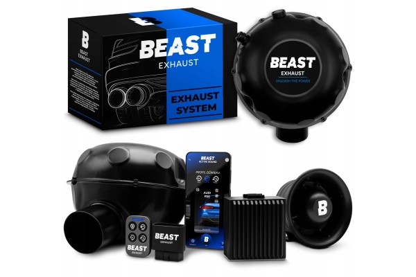 Sistema de Escape Activo Beast con Sonido V8 y Control por App