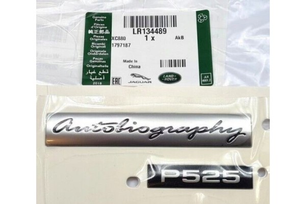 Emblem Land Rover Range Rover Autobiography P525 LR134489 new OE