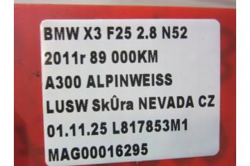 BMW X3 F25 N52 N47 REAR BRIDGE DYFER REAR 7592010 33107592010 7592009 3 73 Version European