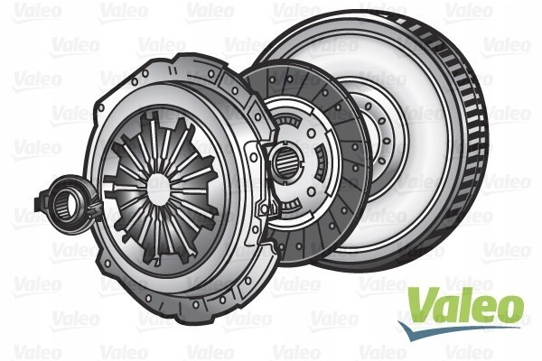 Complete clutch kit VALEO 835101 for BMW X3 E83 20 06kg Additional elements assembly kit