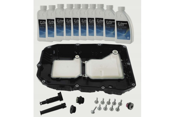 Transmission oil change kit 5961 308 375 OE ZF MERCEDES 9G Tronic Packaging status original