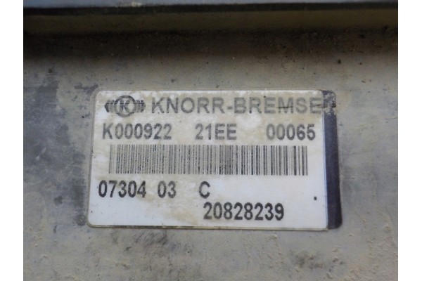 VALVE MODULATOR EBS VOLVO 20828239 Product weight with unit packaging 0 5 kg