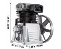 3KM 160PSI Compressor Head Aluminum Reciprocating Compressor Cooled Part manufacturer Vevor