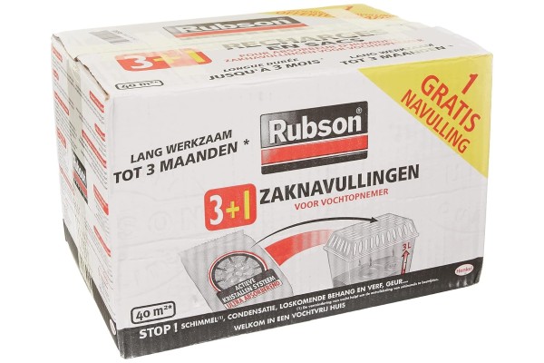 Refill for dehumidifier 3 pieces 1 freebie for home use