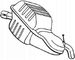 Bosal 235 139 Final silencer