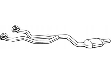 CATALYTIC CONVERTER 099 120 BOSAL BMW 5 E39 Packaging status original