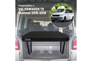 Camping bed for the trunk foldable mattress VW T6 MULTIVAN 2015 2019 Catalog number of the part CHR MFB FB T6