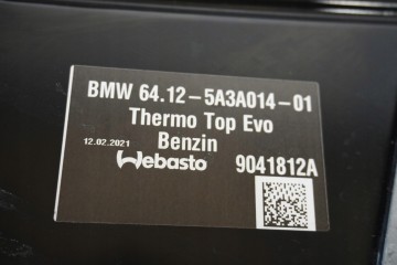 WEBASTO BMW G20 G22 G23 G26 PETROL 5A3A014 Product weight with unit packaging 10 kg