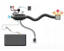 Parking Heating TIR 5kW 24V Diesel LCD Oil Heater With Blower Car type 4x4 SUV buses undefined trucks cargo vans RVs passenger c
