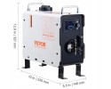 2kW 12 24V Bluetooth diesel parking heater for motorhome Part manufacturer no brand