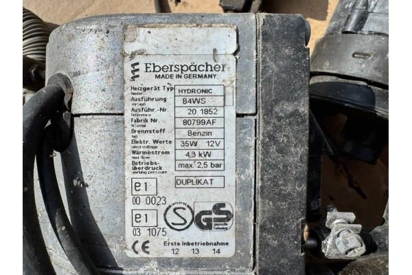 Calefactor de estacionamiento Eberspacher Hydronic gasolina